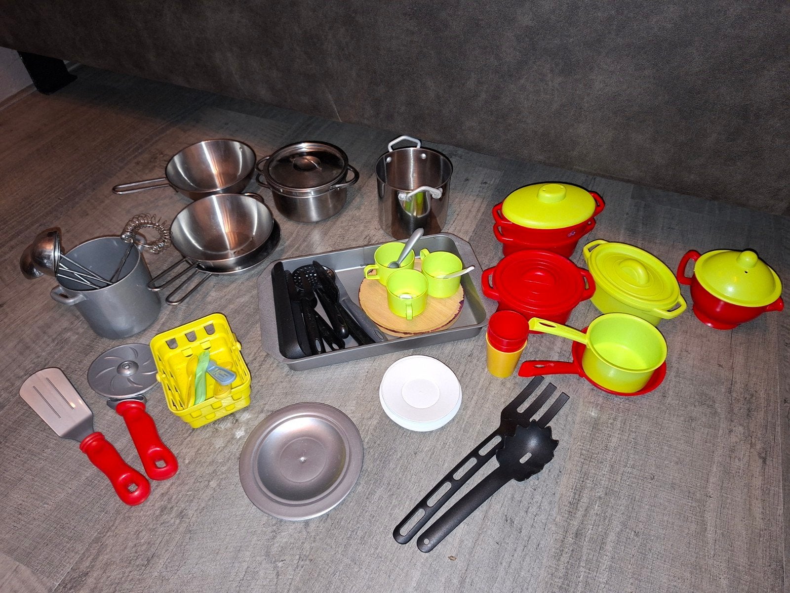 Grote set keukenspeelgoed, o.a. Melissa & Doug sushi, Ophalen of Verzenden, Gebruikt, Hout, Speelkeuken-accessoire