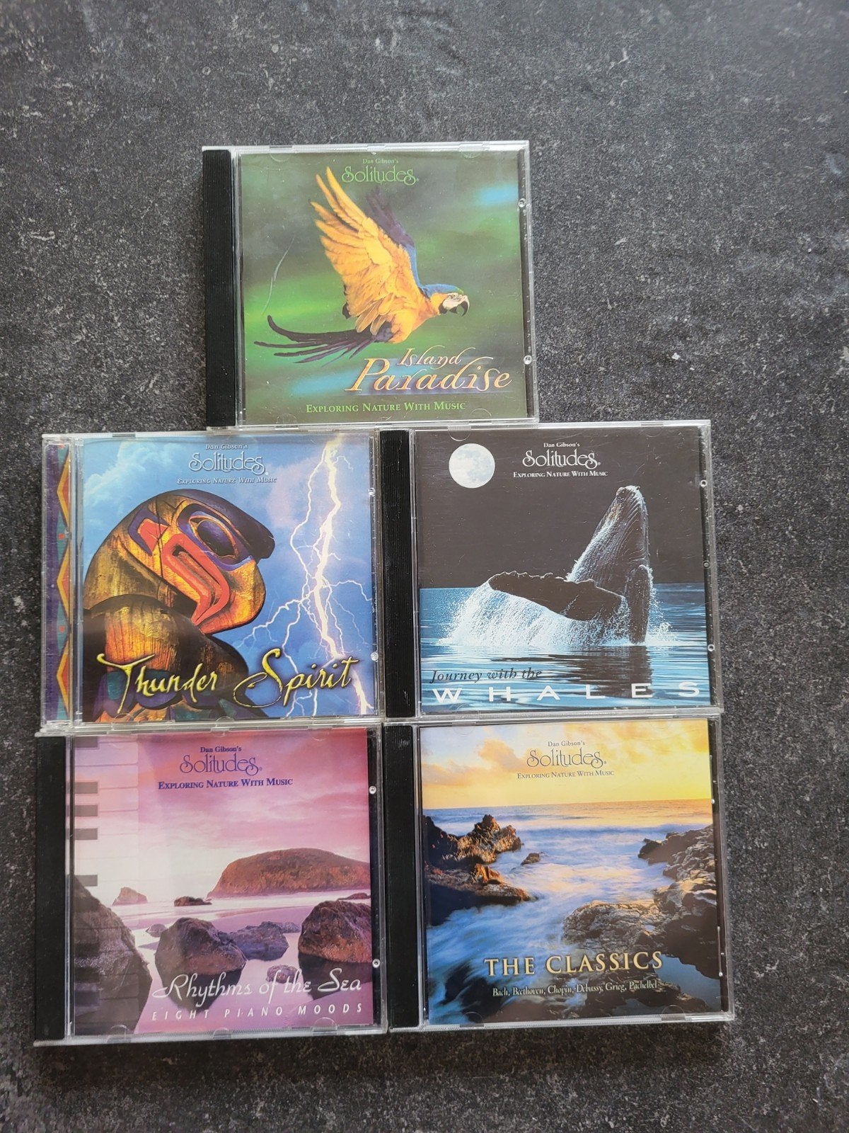 Dan gibson 5 cd's partij collectie, Verzenden, Gebruikt