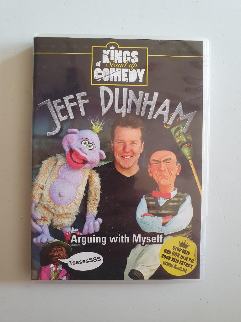 Jeff Dunham - Arguing with Myself, Alle leeftijden, Ophalen of Verzenden, Gebruikt, Stand-up of Theatershow