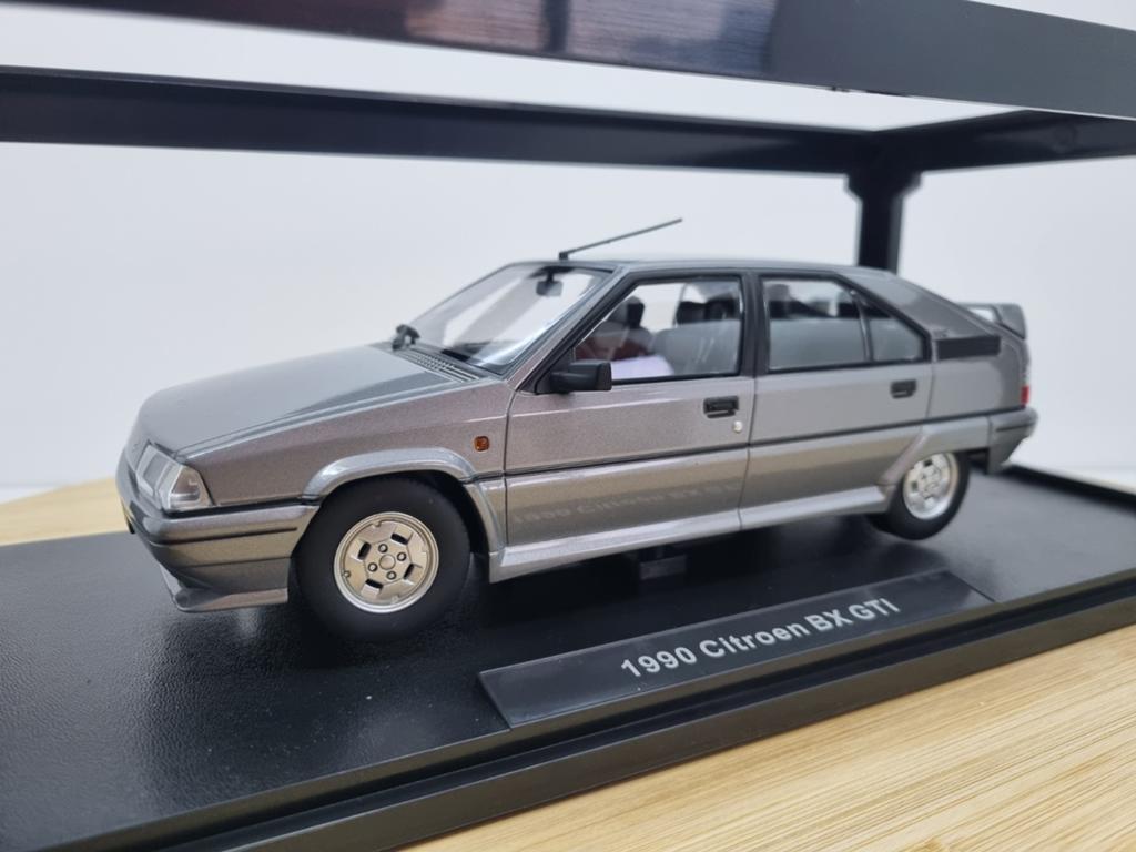 **SALE** T9 Citroën BX Gti Zilvergrijs Metallic 1:18, Hobby en Vrije tijd, Modelauto's | 1:18, Overige merken, G, Auto, I