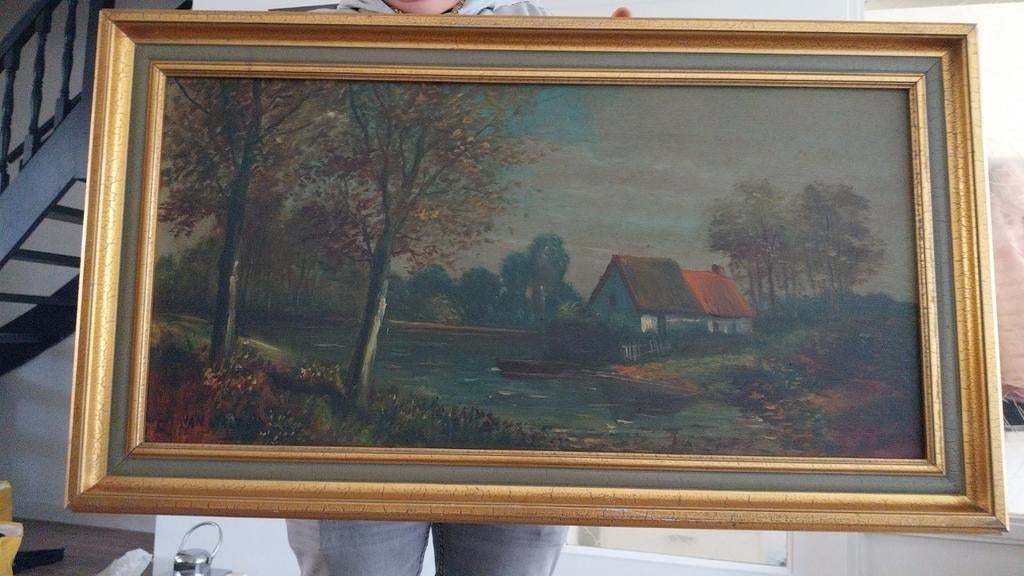 Schilderij, Antiek en Kunst, Ophalen of Verzenden