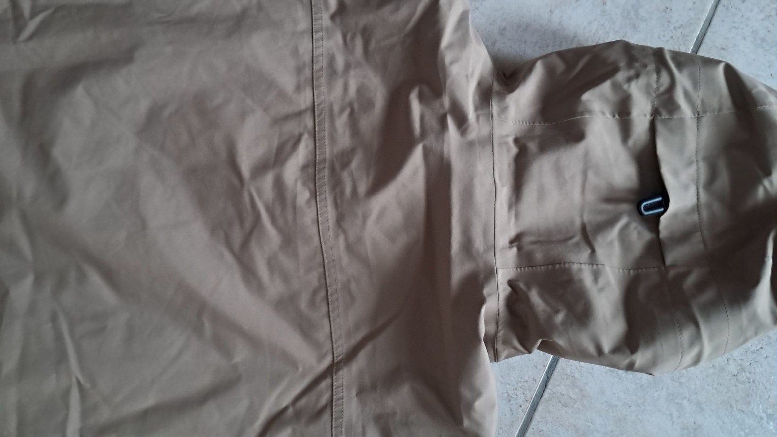 Ayacucho Regenjas XXL Beige Wind- en Waterdicht, Beige, Nieuw, Overige maten, Ophalen of Verzenden