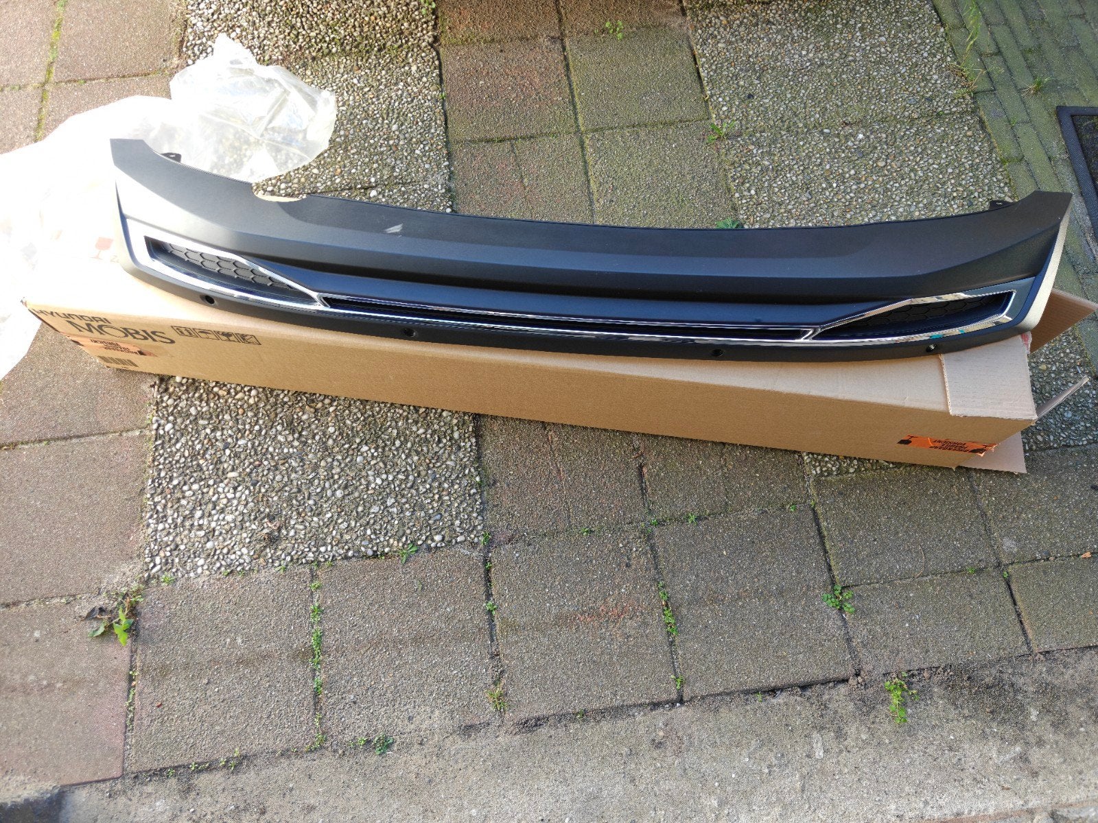 Originele Achterbumper Diffuser Hyundai i30 (Vanaf 2020), Gebruikt, Ophalen of Verzenden, Achter, Bumper