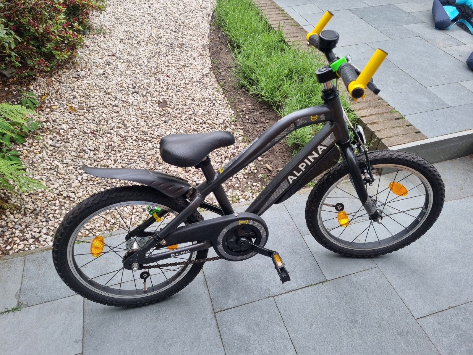 Alpina kinderfiets 16 inch - goede staat, Ophalen, Zo goed als nieuw, 16 tot 20 inch, Alpina