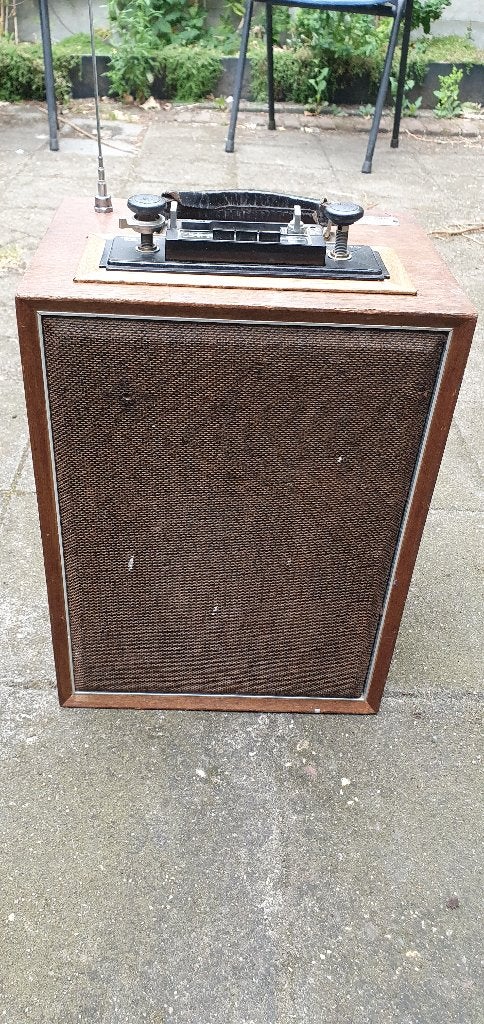 Vintage Draagbare Radio (AM/FM) met Uitschuifbare Antenne, Ophalen of Verzenden, Gebruikt, Radio