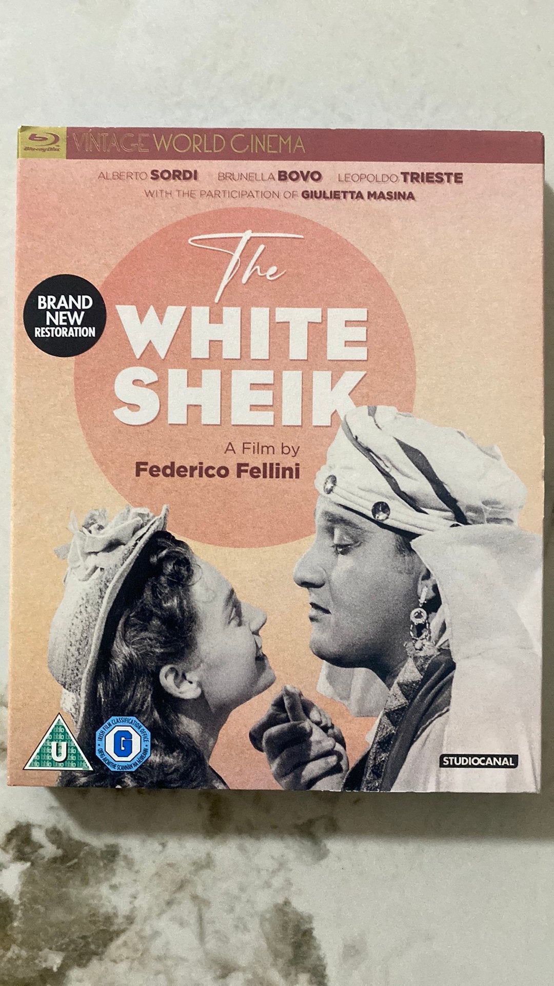 The white sheik blu ray met slipcover, Ophalen of Verzenden, Zo goed als nieuw