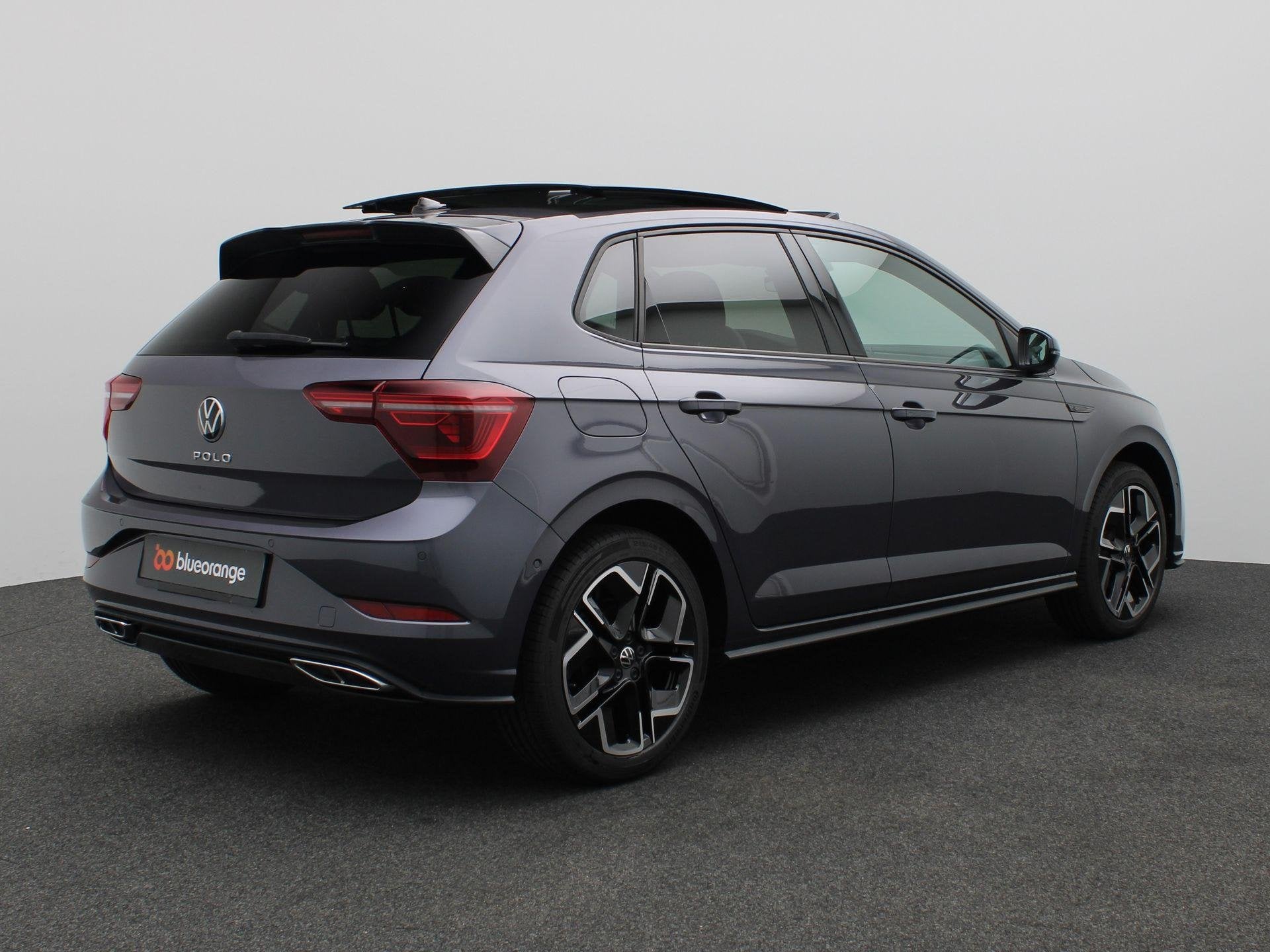 Volkswagen Polo 1.0 TSI R-Line Edition 95PK DSG Pano-Schuifd, Stof, Gebruikt, 95 pk, Bedrijf