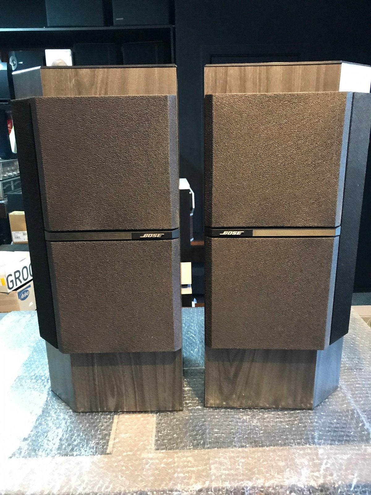 Bose 4001 Luidsprekers – Vintage Bose Speakers, Bose, Overige typen, Zo goed als nieuw, Bose