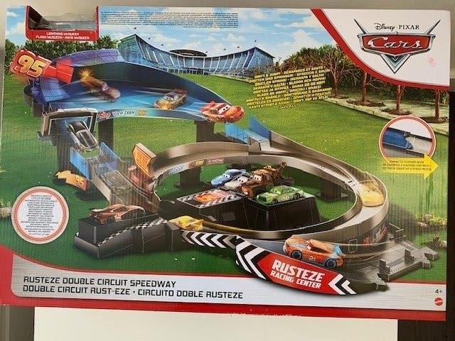 Cars speedway baan, Kinderen en Baby's, Overige merken, Gebruikt, Zelf te bouwen, Ophalen of Verzenden