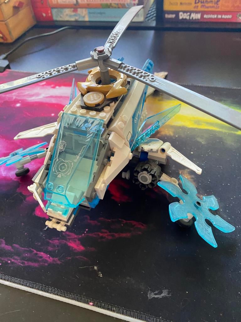 Lego ninjago helikopter, Kinderen en Baby's, Speelgoed | Duplo en Lego, Ophalen, Gebruikt, Lego, Compleet