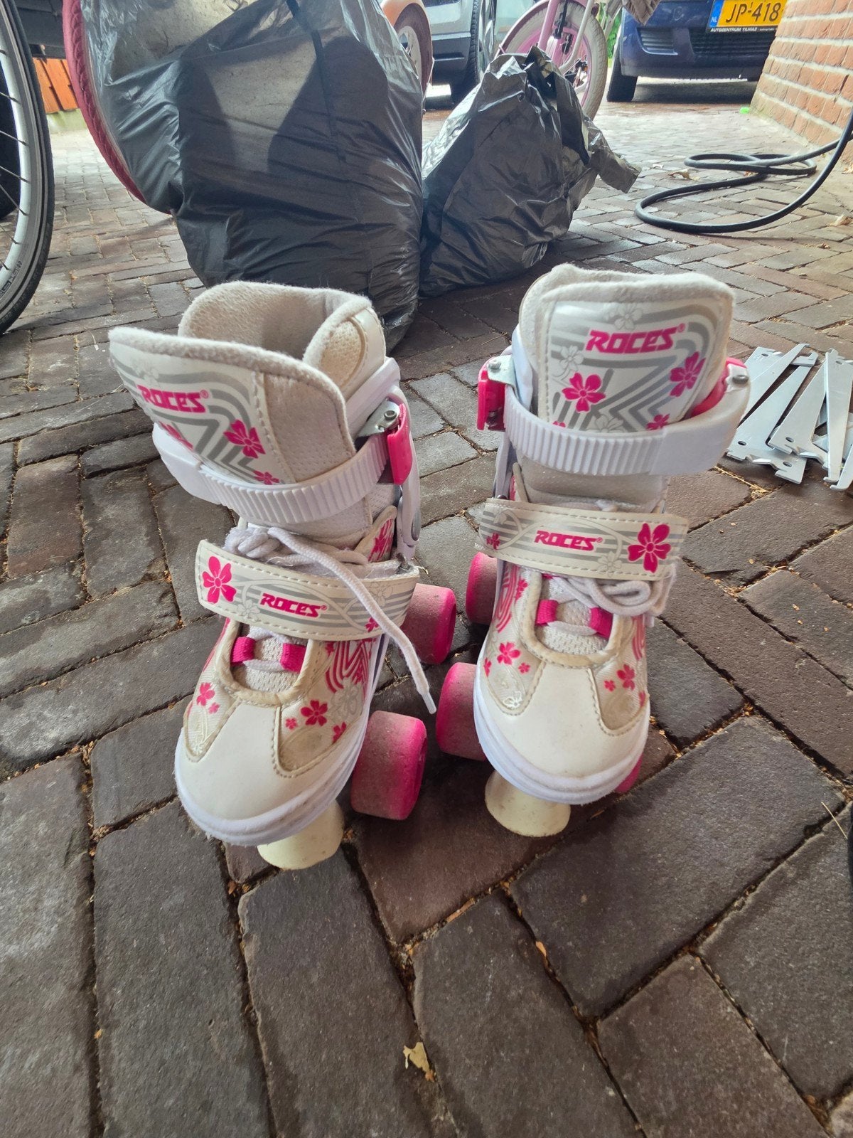 Roces verstelbare rolschaatsen maat 26-29, Ophalen of Verzenden, Verstelbaar, Gebruikt, Kinderen