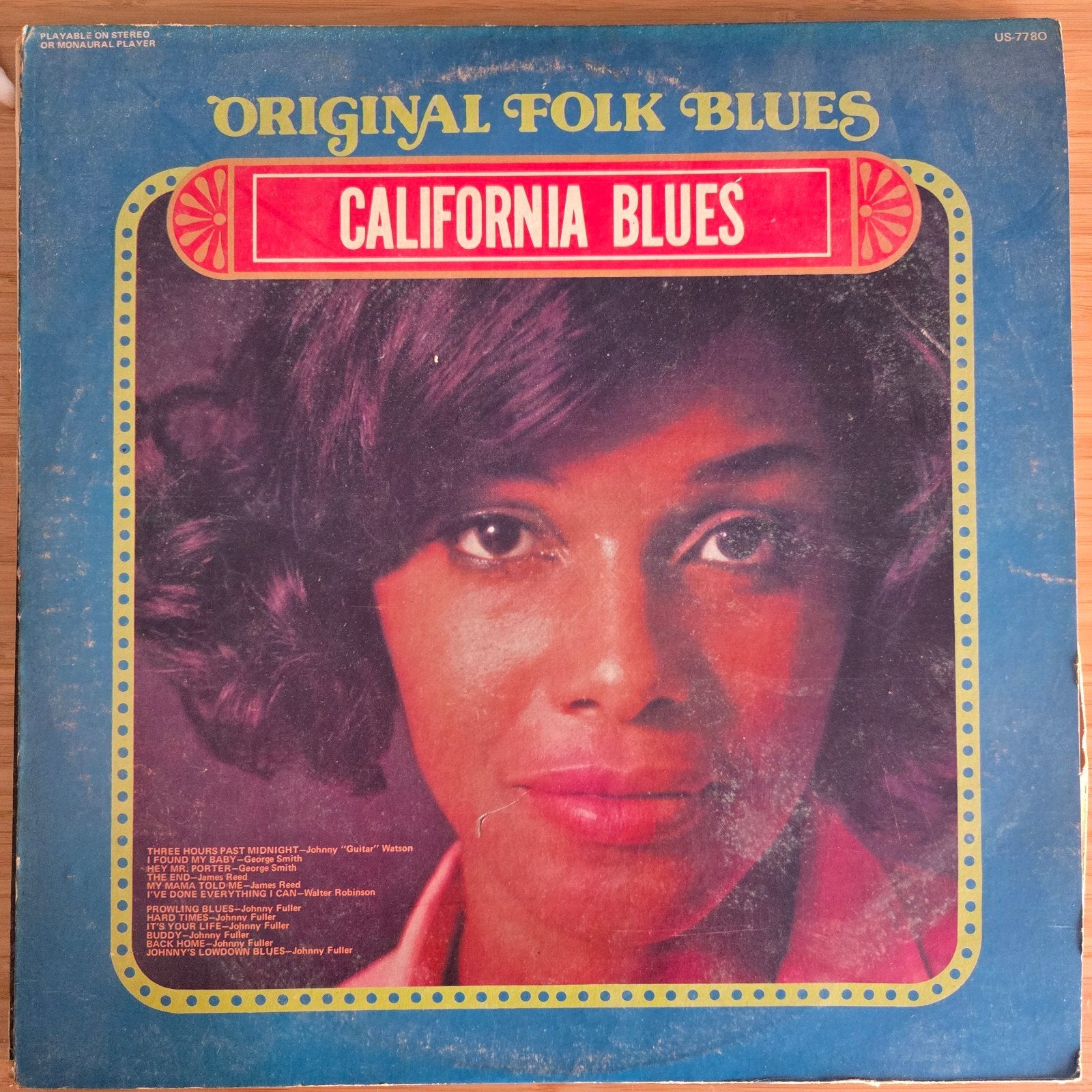 Various - California Blues LP, 1960 tot 1980, Gebruikt, Ophalen of Verzenden, 12 inch