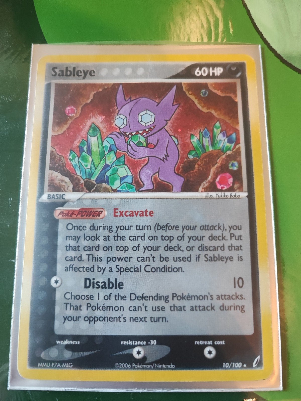 Sableye holo, Ophalen of Verzenden, Zo goed als nieuw