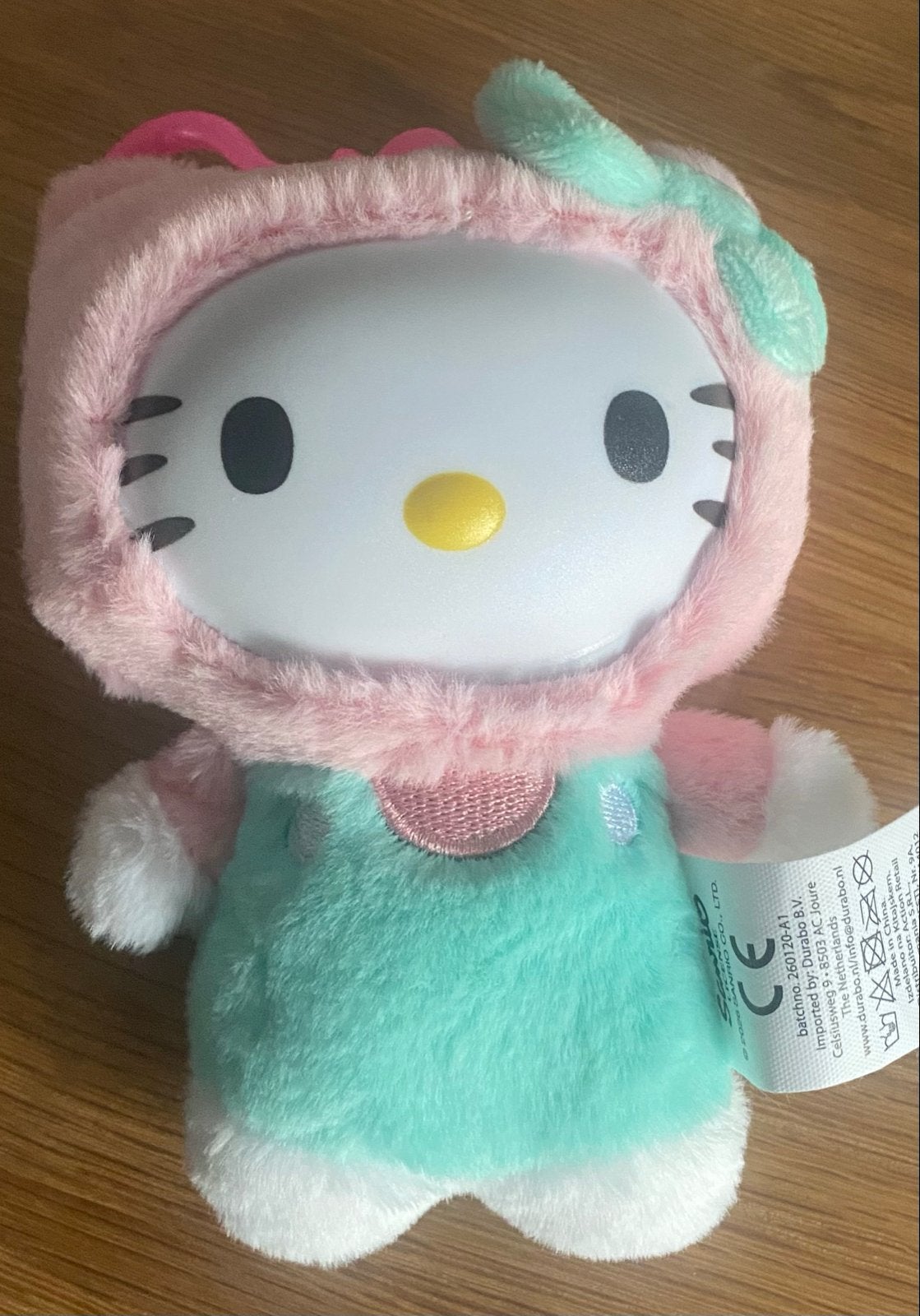 Hello Kitty & Kuromi pluche sleutelhangers, Ophalen of Verzenden, Nieuw, Knuffel of Figuurtje