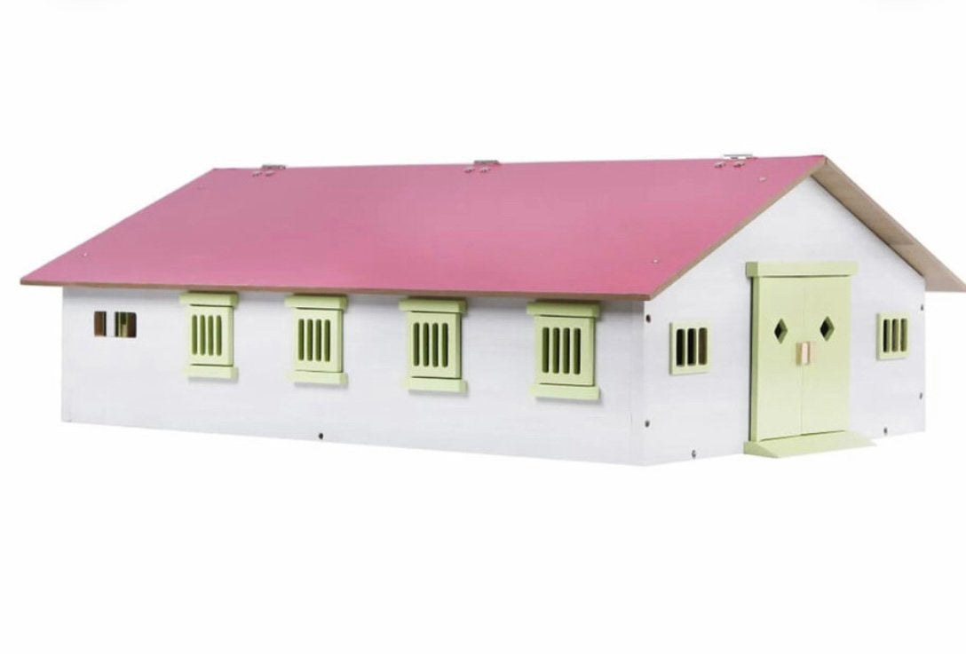Mooie houten manege, Ophalen, Zo goed als nieuw