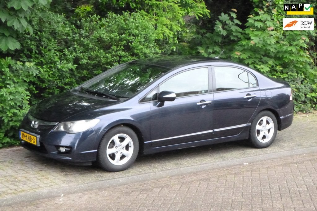 Honda Civic EXPORT1.3 Hybrid Comfort HANDEL of EXPORT, Auto's, Honda, Euro 5, Gebruikt, Blauw, Origineel Nederlands