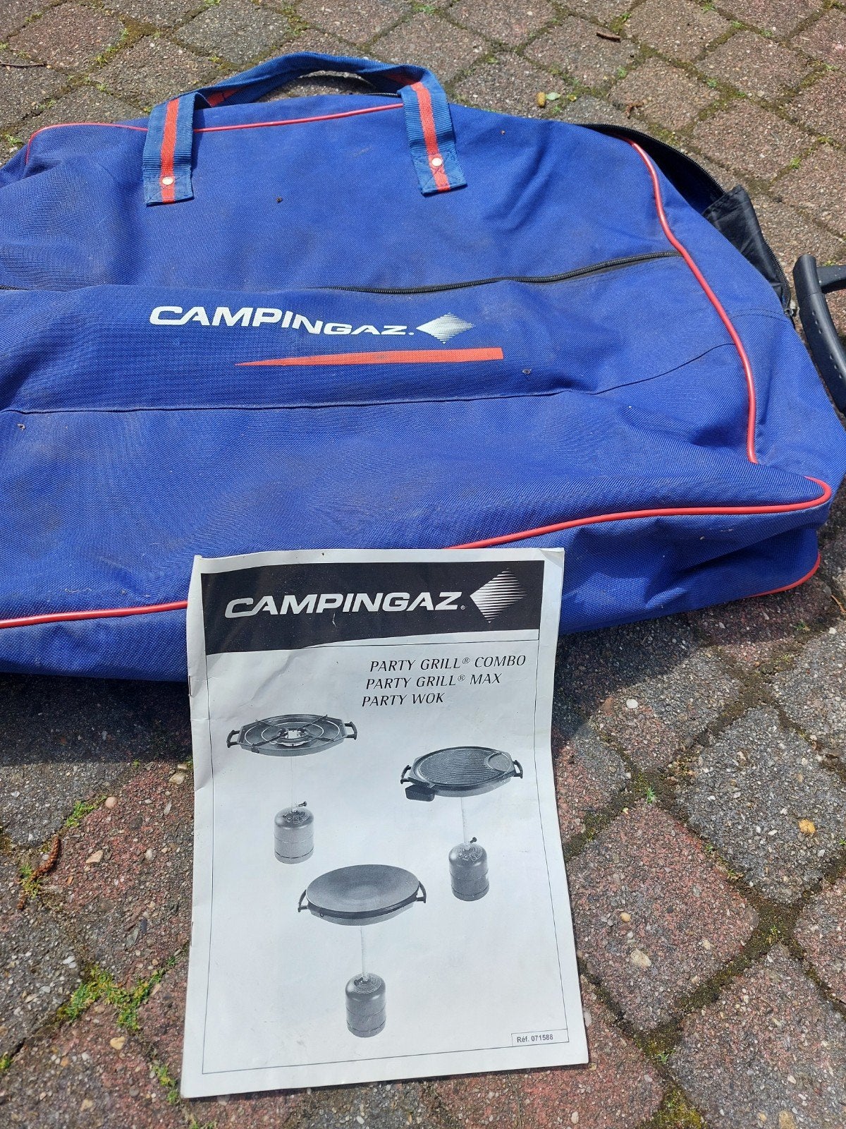 Campingaz Party Grill Combo - Draagbare Gasbarbecue, Ophalen of Verzenden, Gebruikt, Campingaz