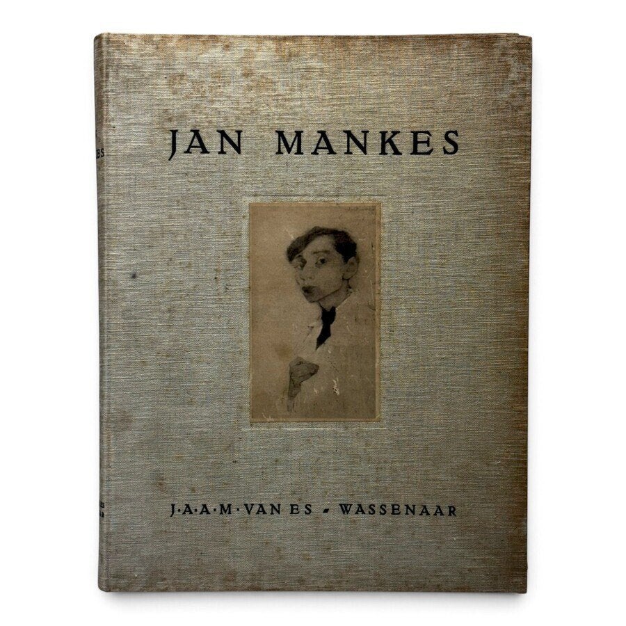 Jan Mankes (1889-1920) - monografie met heliogravures, Antiek en Kunst, Ophalen of Verzenden