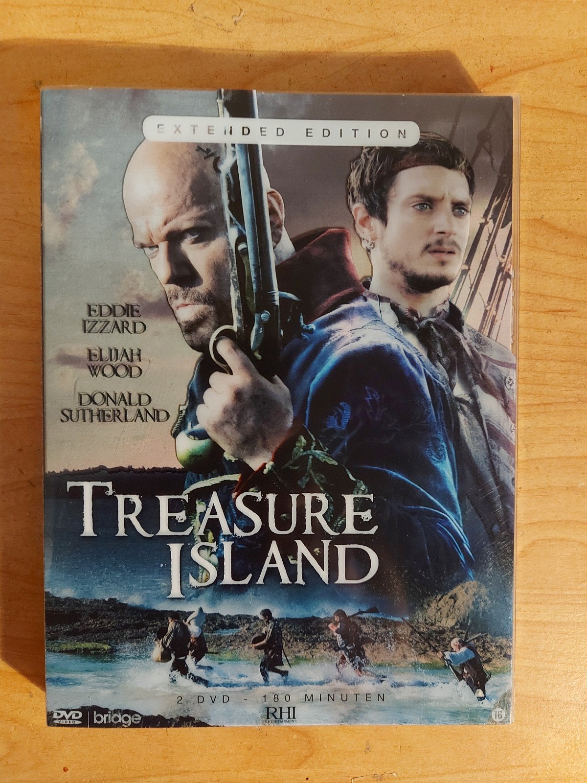 Treasure Island - Miniserie 2-DVD Donald Sutherland, Alle leeftijden, Ophalen of Verzenden, Zo goed als nieuw, Drama