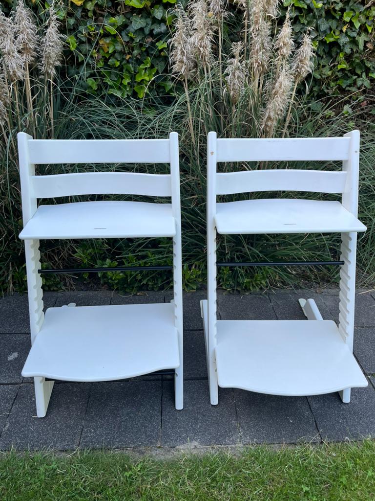 Stokke Tripp Trapp kinderstoel 2X, Ophalen, Gebruikt, Meegroeistoel