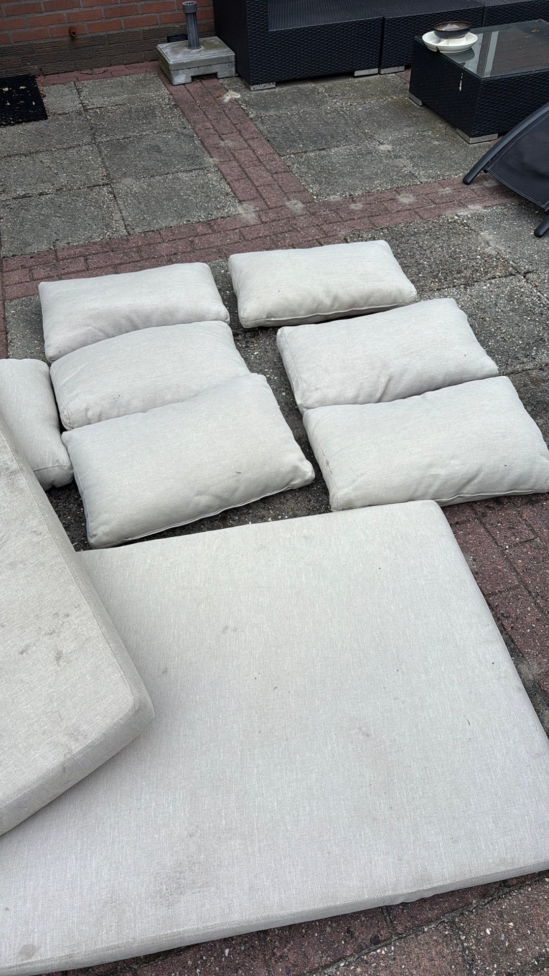 Meerdere palletkussens / loungekussens te koop, Ophalen, Gebruikt