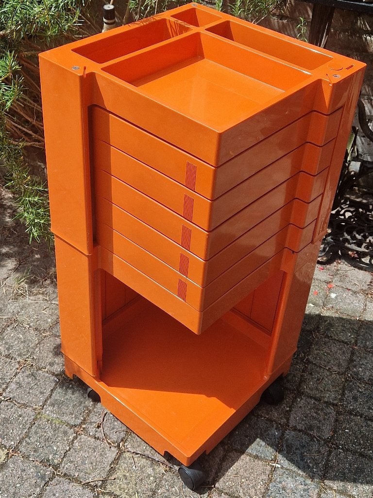 Boby trolley Joe Colombo Bieffe Padova 1970, Ophalen, Huis en Inrichting