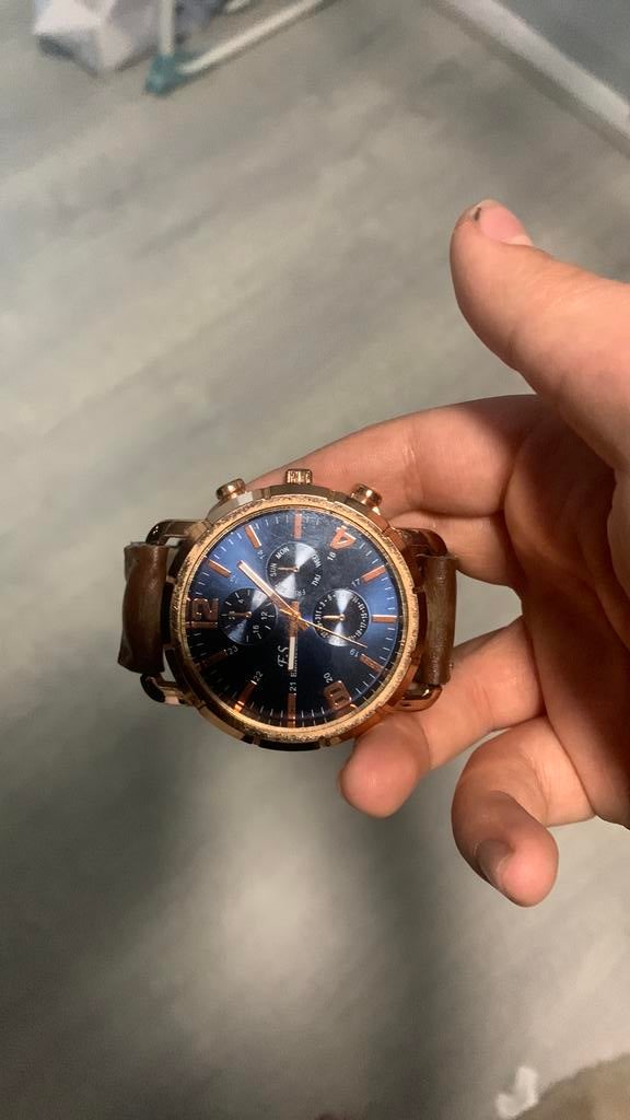 Mooie horloge voor heren, Ophalen, Zo goed als nieuw, Staal, Overige merken
