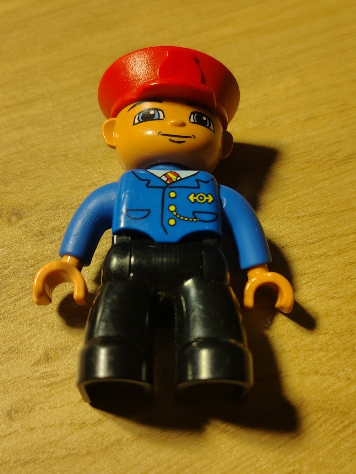 LEGO DUPLO 47394pb051 Train Conductor, Ophalen of Verzenden, Zo goed als nieuw, Duplo