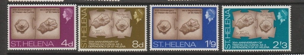 TSS Kavel 8.50093 St Helena Pf minr 188-191, Ophalen, Overige landen, Postfris