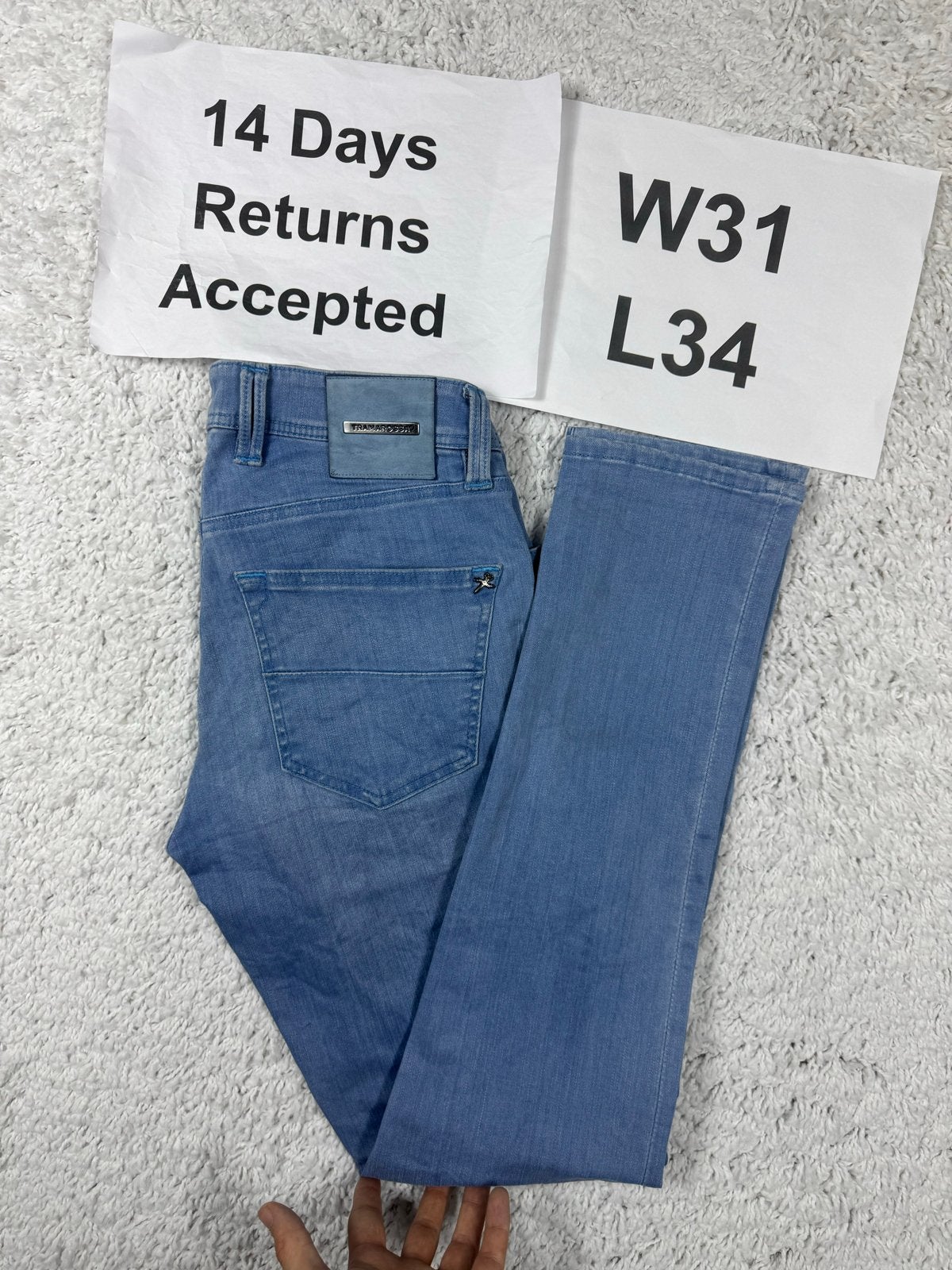 Tramarossa Leonardo Slim Jeans Super Slim Skinny W31 L34, Kleding | Heren, B, Blauw, W32 (confectie 46) of kleiner, Ophalen of Verzenden