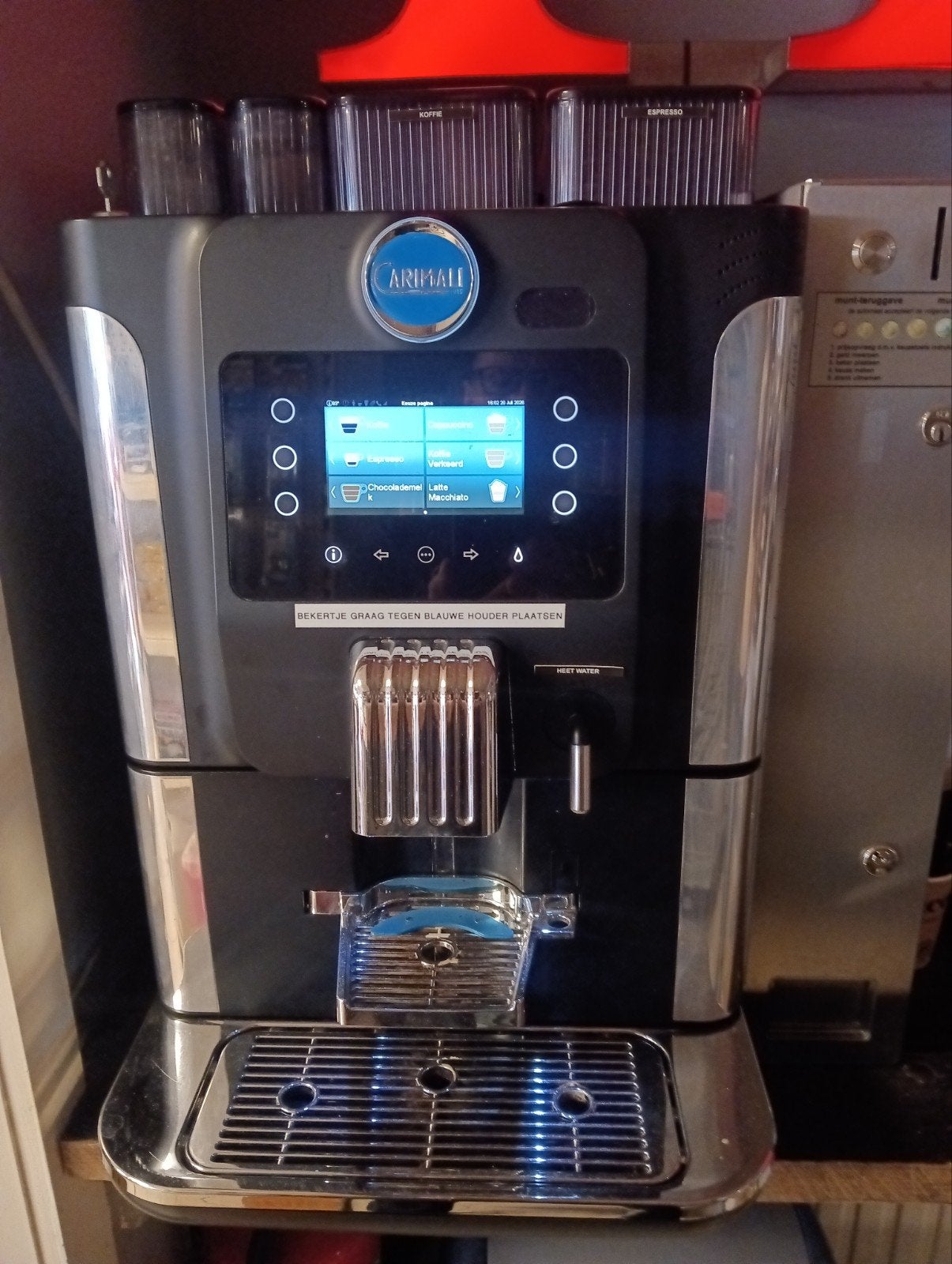Carimali BlueDot Koffiemachine - Professioneel, Gebruikt, 10 kopjes of meer, Koffiemachine, Gemalen koffie