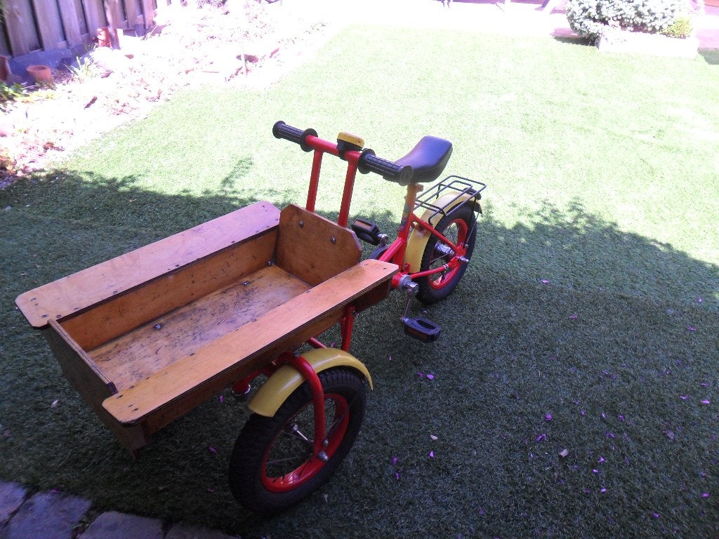 loekie bakfietsje 12.5 inch, Fietsen en Brommers, Fietsen | Kinderfietsjes, Ophalen, Terugtraprem, Loekie, Minder dan 16 inch
