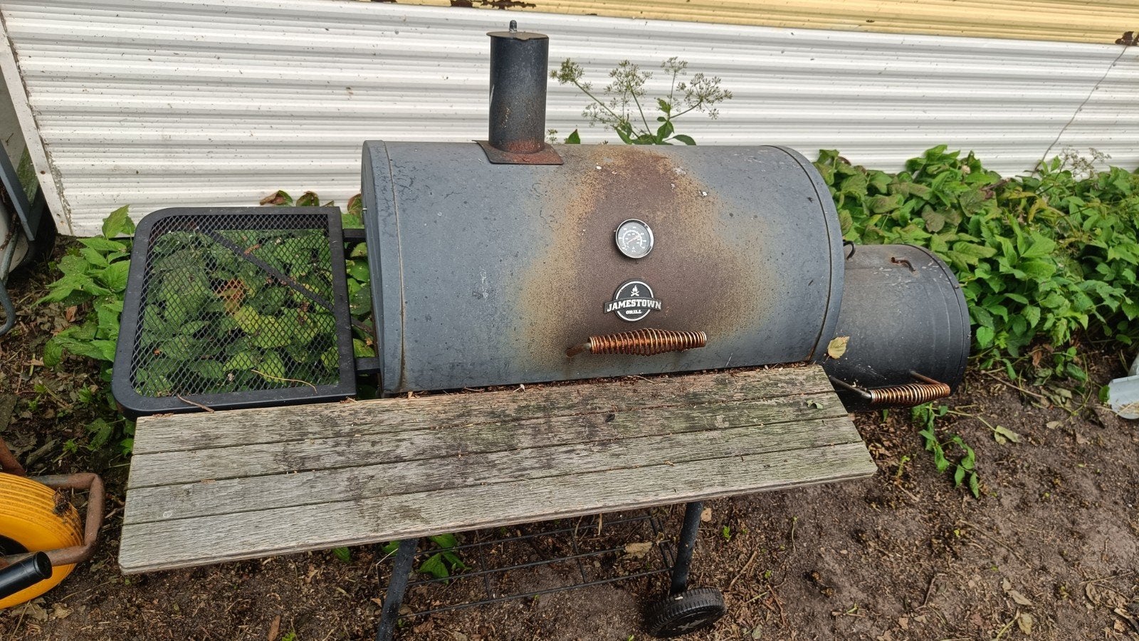 Jamestown Grill Smoker BBQ - Gebruikt, Ophalen, Gebruikt, Jamestown
