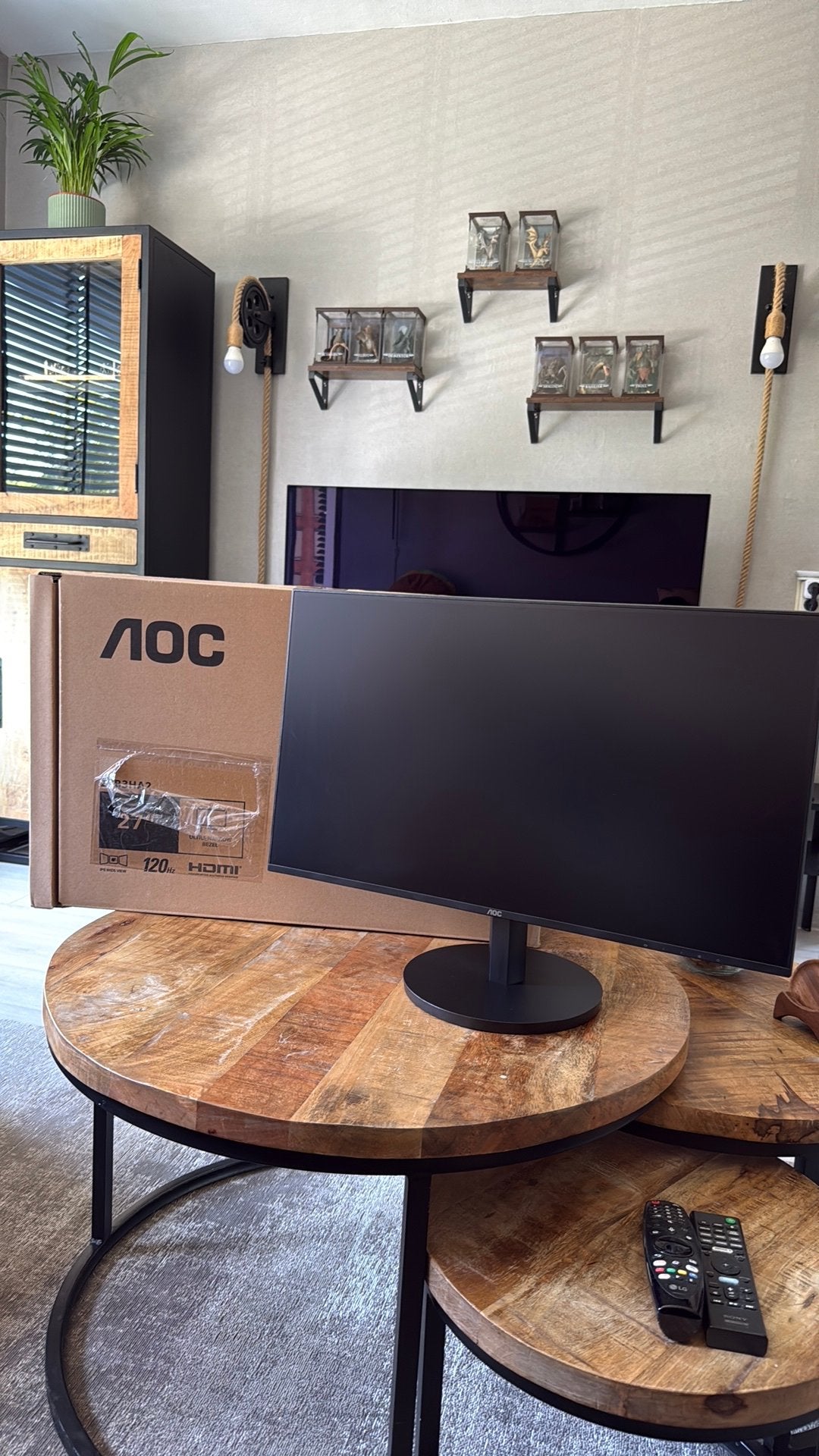 Monitor AOC 27B3HA2 120hz, Computers en Software, Monitoren, Draaibaar, HDMI, IPS, 101 t/m 150 Hz