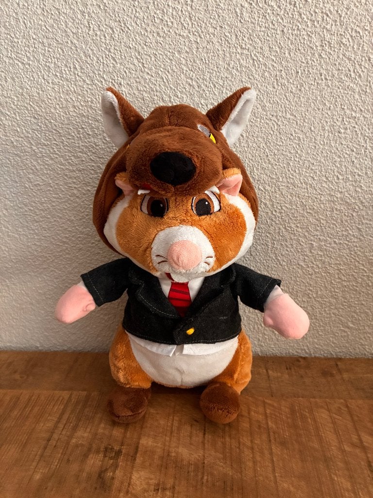 AH Efteling hamster knuffel de Grote Boze Wolf. ZGAN., Albert Heijn, Hamster, Ophalen of Verzenden, Zo goed als nieuw