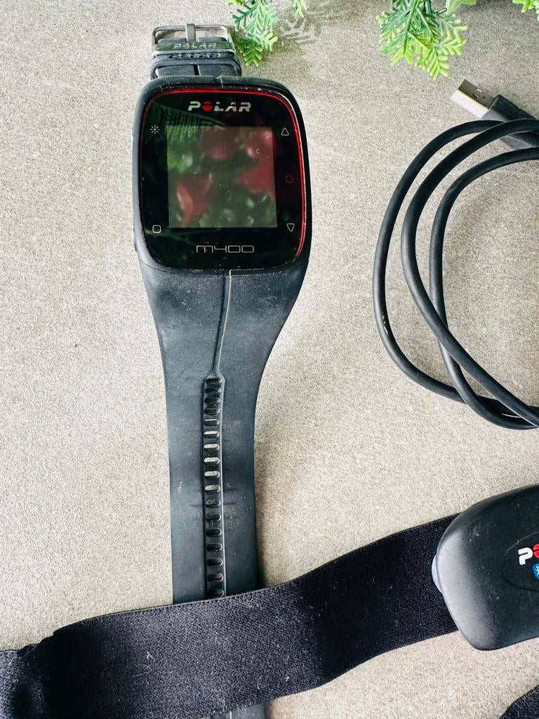M400 Polar sporthorloge/hartslagmeter, Ophalen of Verzenden, Gebruikt, Polar