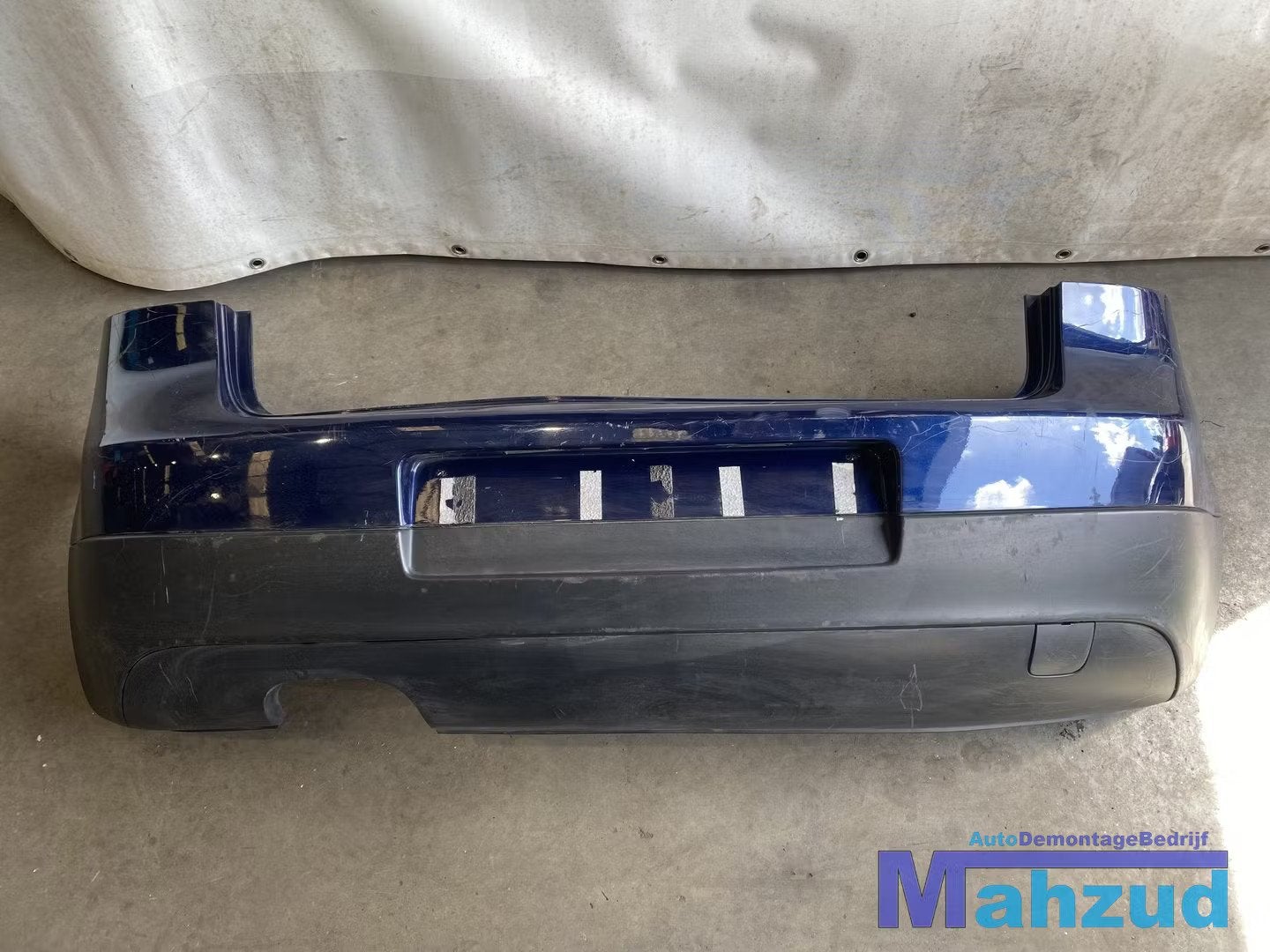 VW GOLF 5 BLAUW Achterbumper, Gebruikt, Volkswagen, Volkswagen AG, Achter