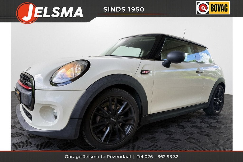 MINI 3-deurs 1.2 One 3d., Clima | 17inch | Black edition, Auto's, Mini, Stof, Gebruikt, Euro 6, 4 stoelen