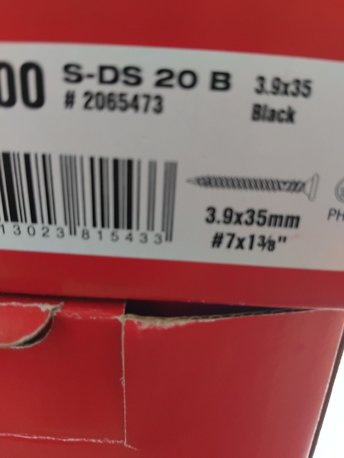 Hilti schroeven normaal en vermacell, Ophalen of Verzenden, Nieuw, Minder dan 50 mm, Schroeven