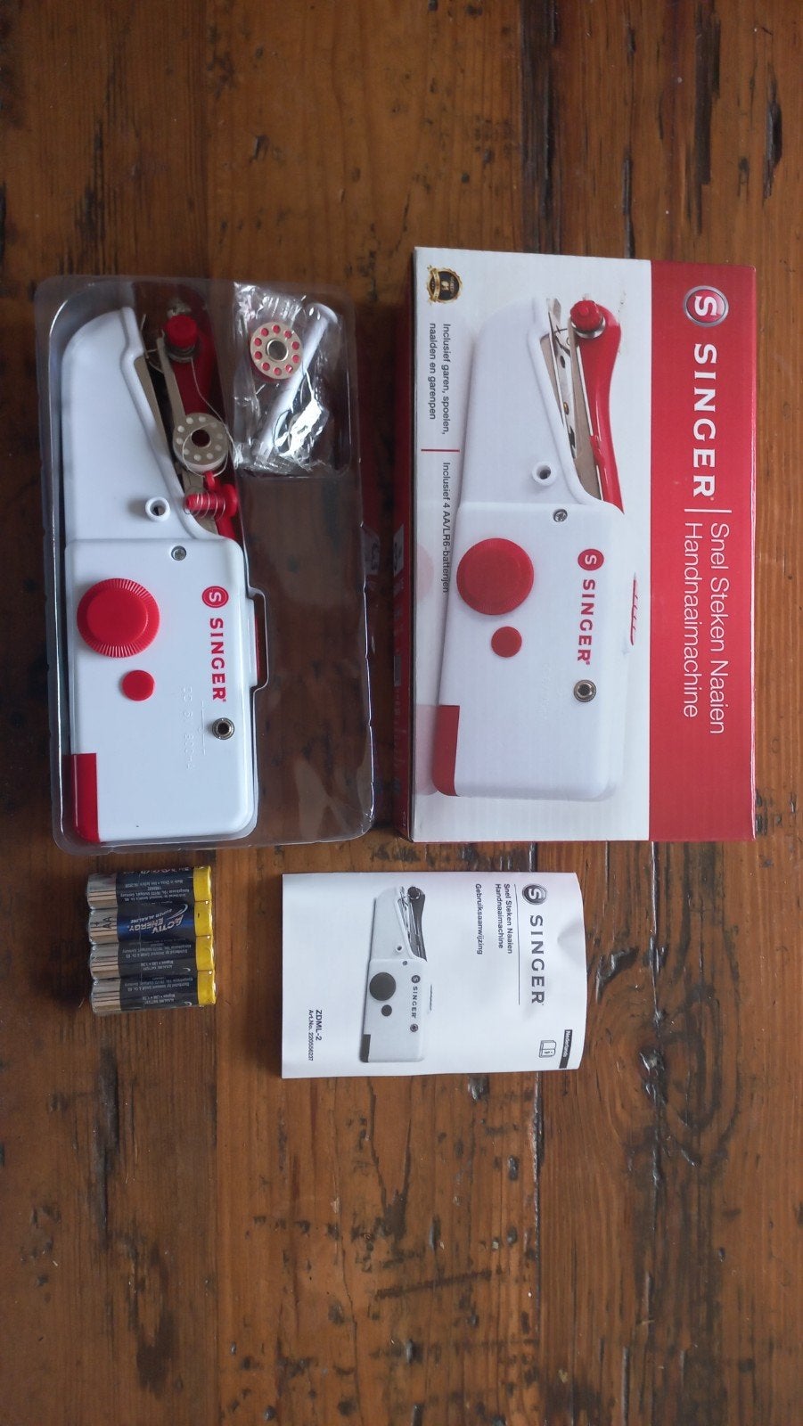 Singer Snel Steken Naaien Handnaaimachine, Ophalen, Nieuw, Naaimachine, Singer