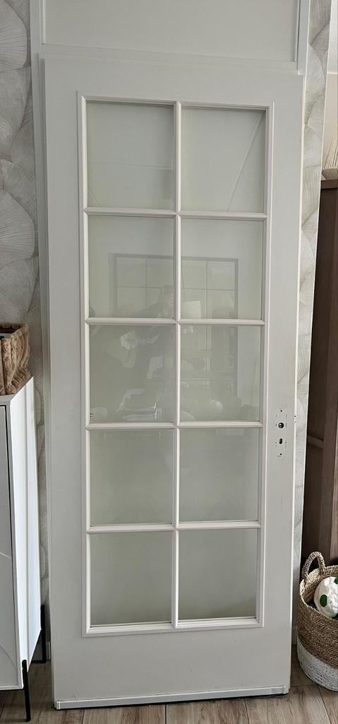 Svedex binnendeur met glas, Doe-het-zelf en Verbouw, Deuren en Horren, Ophalen, Glas, Binnendeur, 215 cm of meer