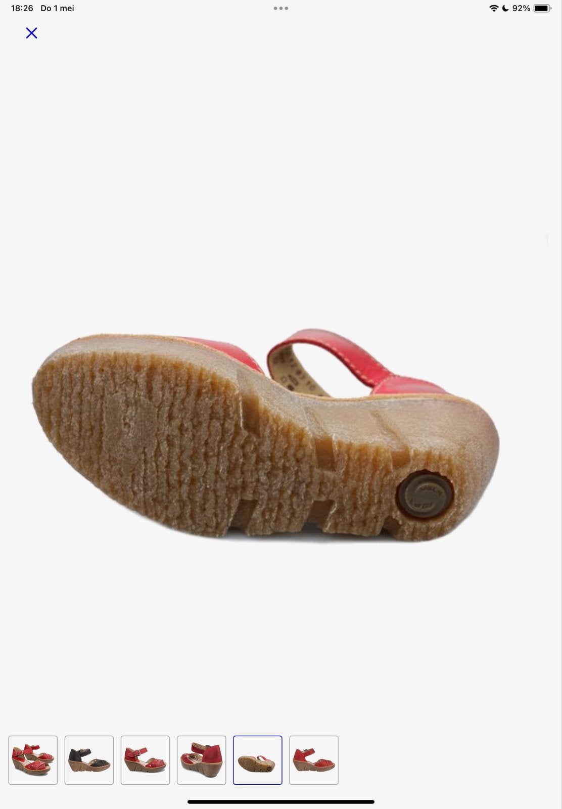 Camel Active rode leren sleehak sandalen - Zo goed als nieuw, Ophalen of Verzenden, Zo goed als nieuw, Rood, Sandalen of Muiltjes