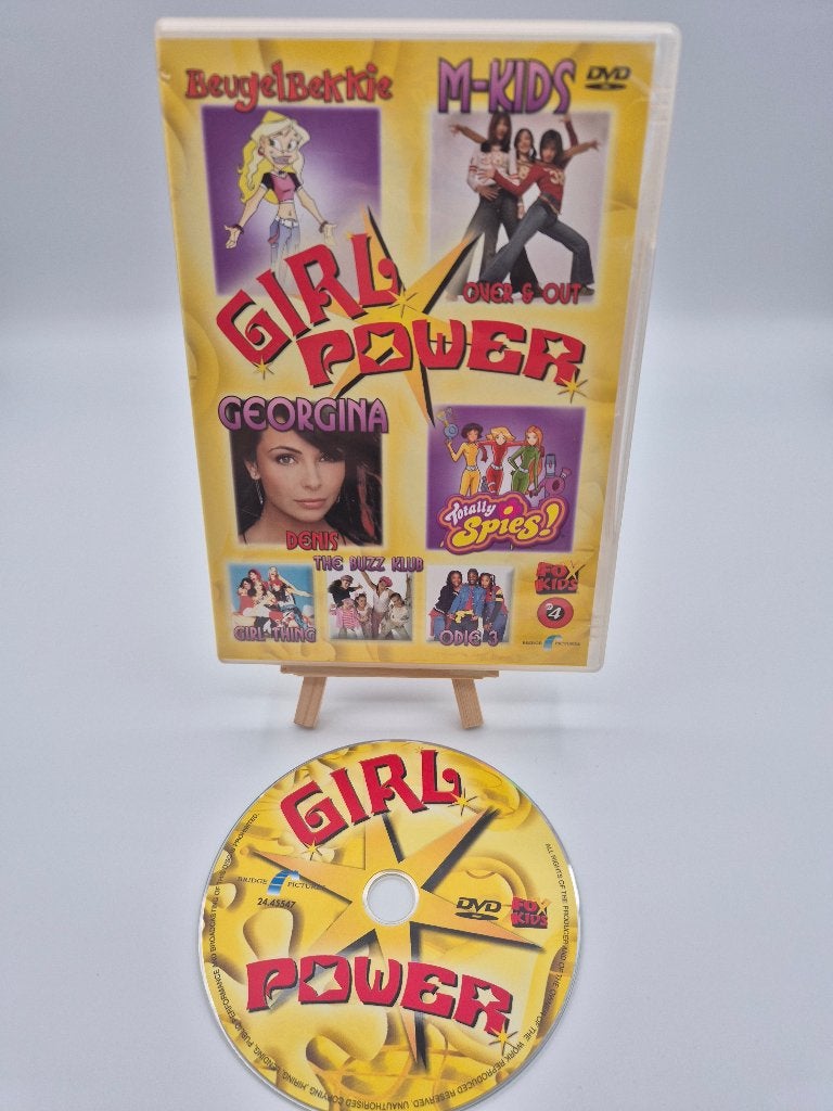 Girl Power DVD - BeugelBekkie, M-Kids, Totally Spies!, Gebruikt, Tekenfilm, Alle leeftijden, Overige soorten