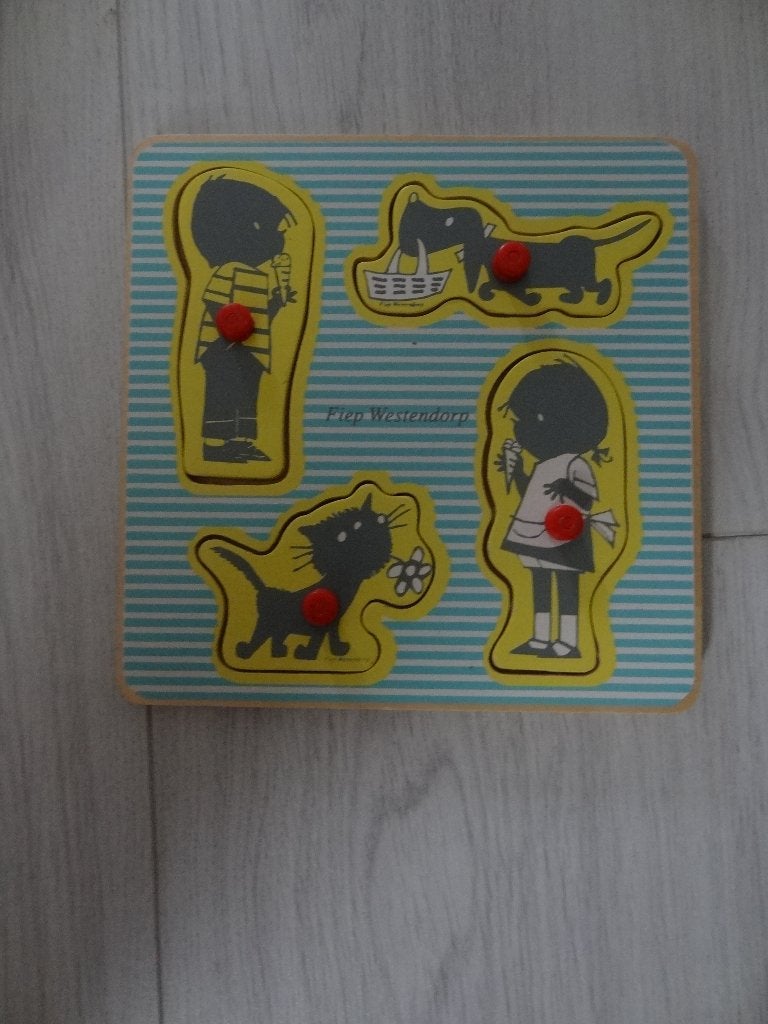 Jip en Janneke puzzel, Ophalen of Verzenden, Minder dan 10 stukjes, Zo goed als nieuw