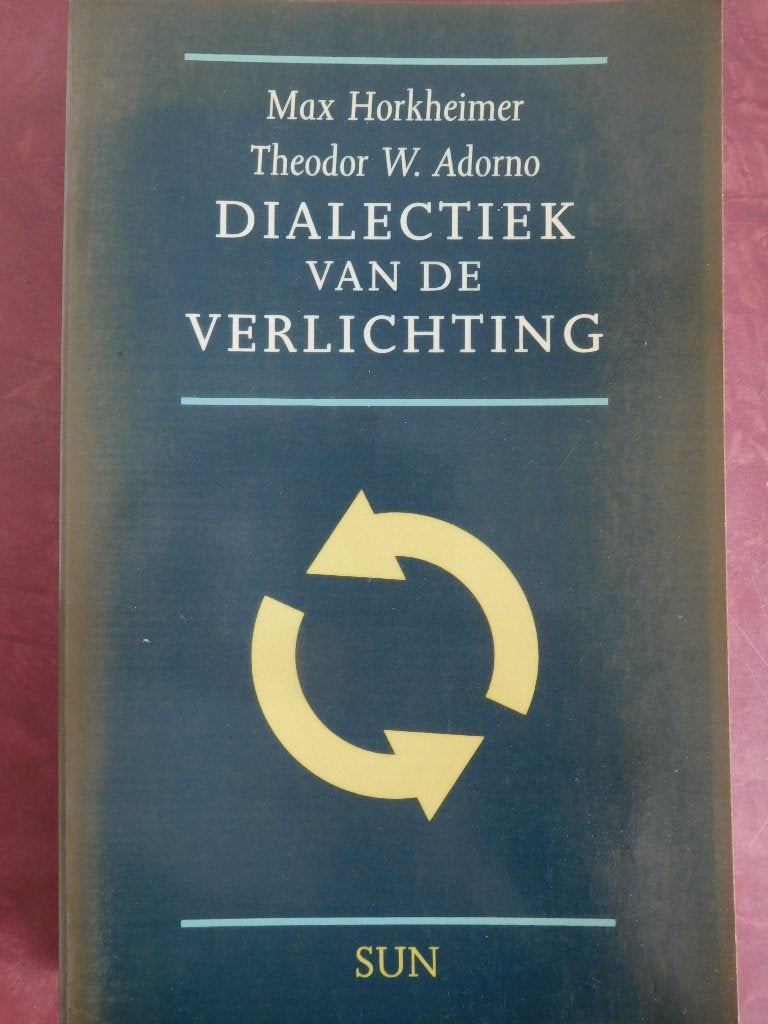 Horkheimer Adorno  Dialectiek van de verlichting, Boeken, Ophalen of Verzenden, Gelezen