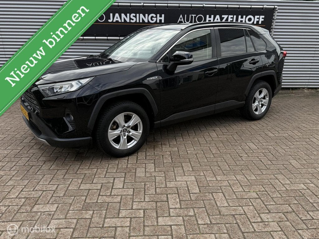 Toyota RAV4 2.5 Hybrid Dynamic | Camera | Clima | Elekt. Ach, Auto's, Gebruikt, 4 cilinders, 2487 cc, Zwart