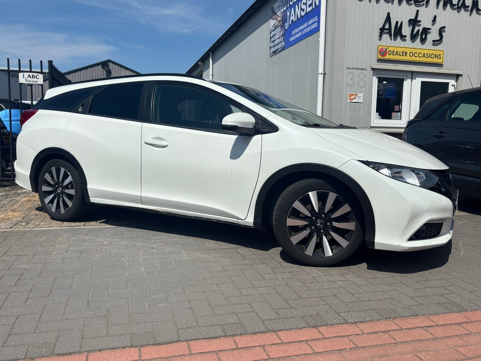 Honda Civic 1.8 Elegance  Tourer | dealeronderhouden, Voorwielaandrijving, Euro 5, Stof, Zwart