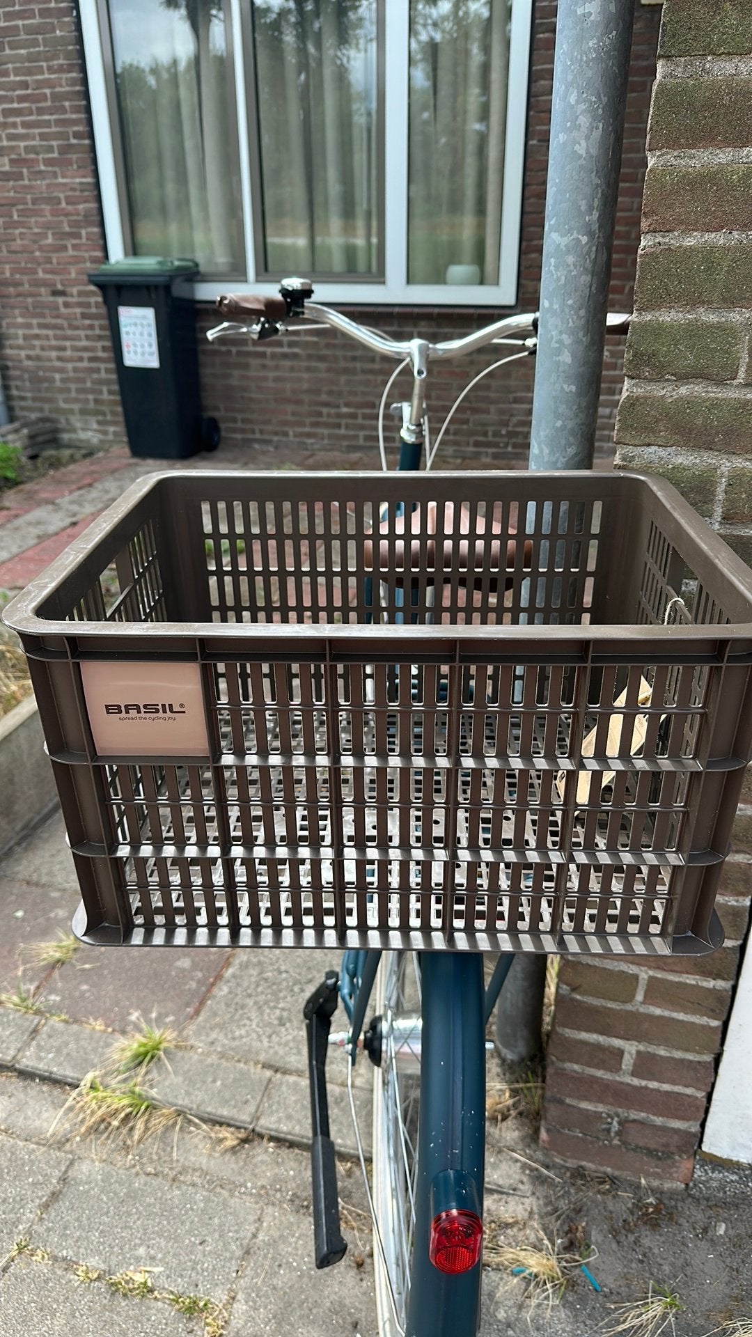 Basil fietskrat - nieuw - ongebruikt, Fietsen en Brommers, Fietsaccessoires | Fietsmanden, Ophalen of Verzenden, Zo goed als nieuw