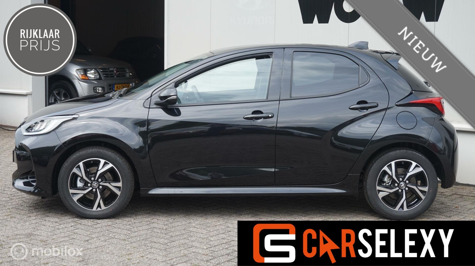 Toyota Yaris 1.5 Hybrid 115PK Dynamic| Camera| Apple carplay, 12 maanden, Gebruikt, 450 kg, Zwart