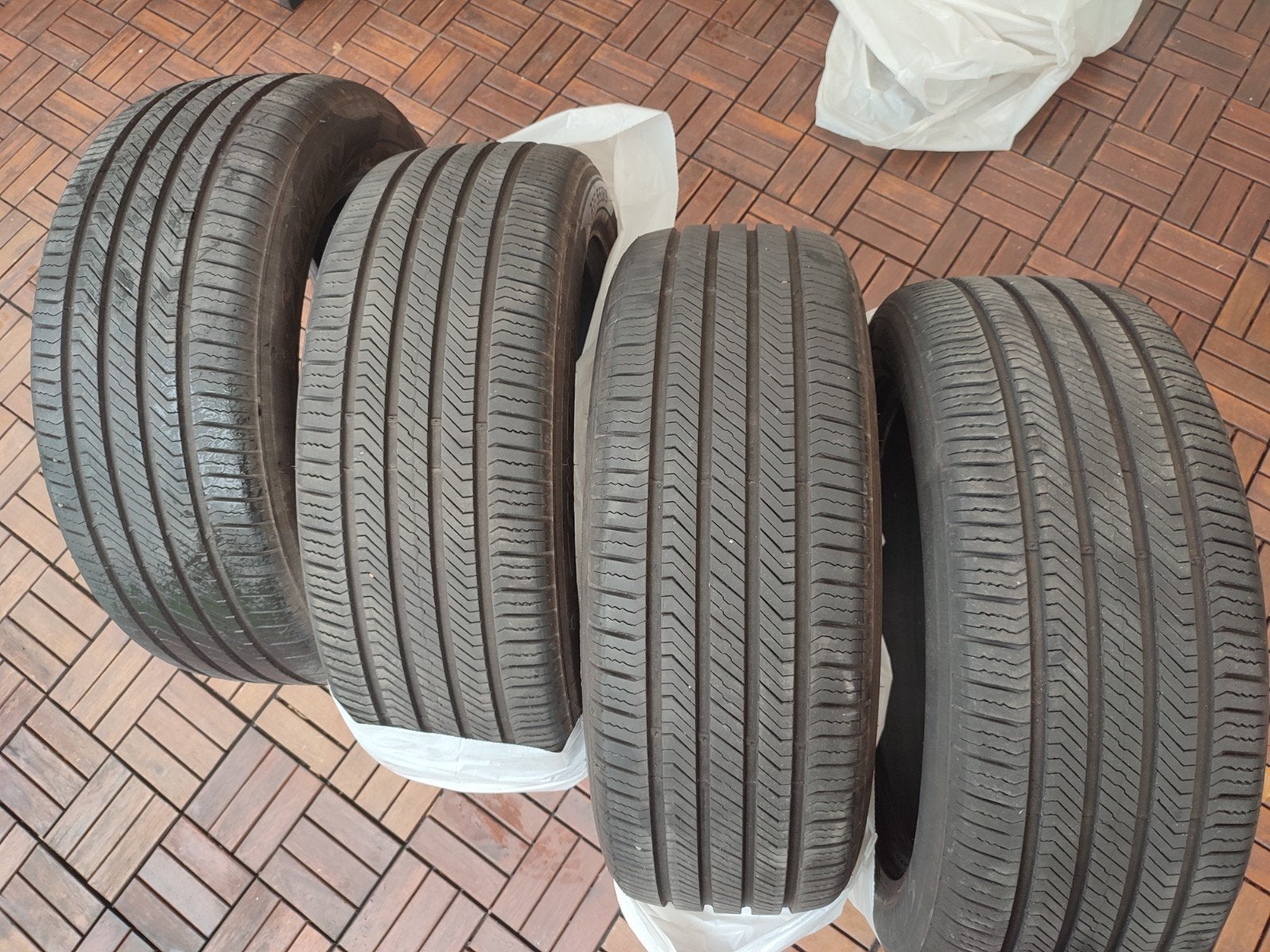 235/55 R19 105W set van 4 Sentury Qirin 990 SUV, Ophalen, Zo goed als nieuw